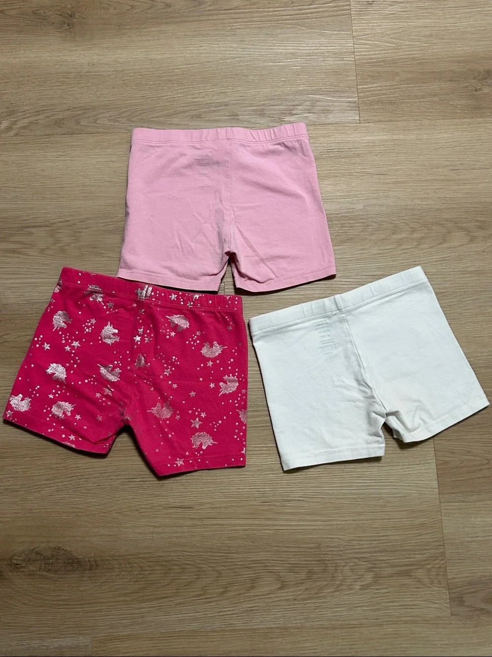 Member’s Mark Girls 3-Pack Stretch Cartwheel Shorts Size 6-6X Bike School Shorts